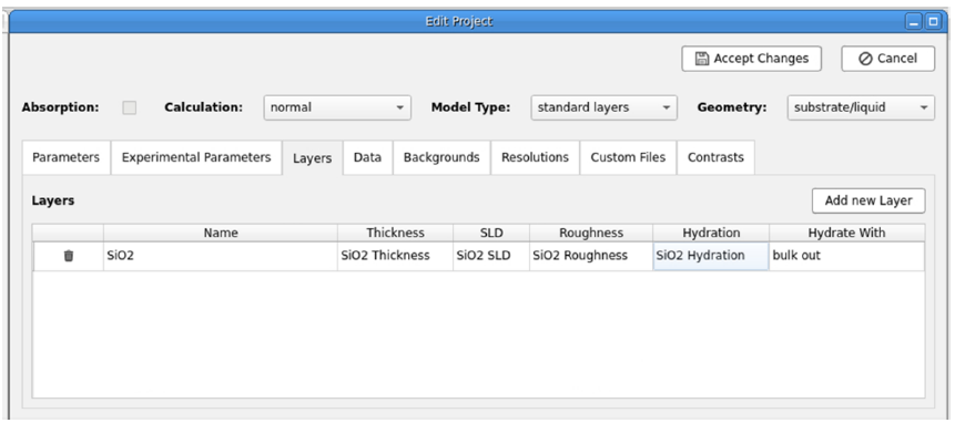 Add layer to the tutorial project